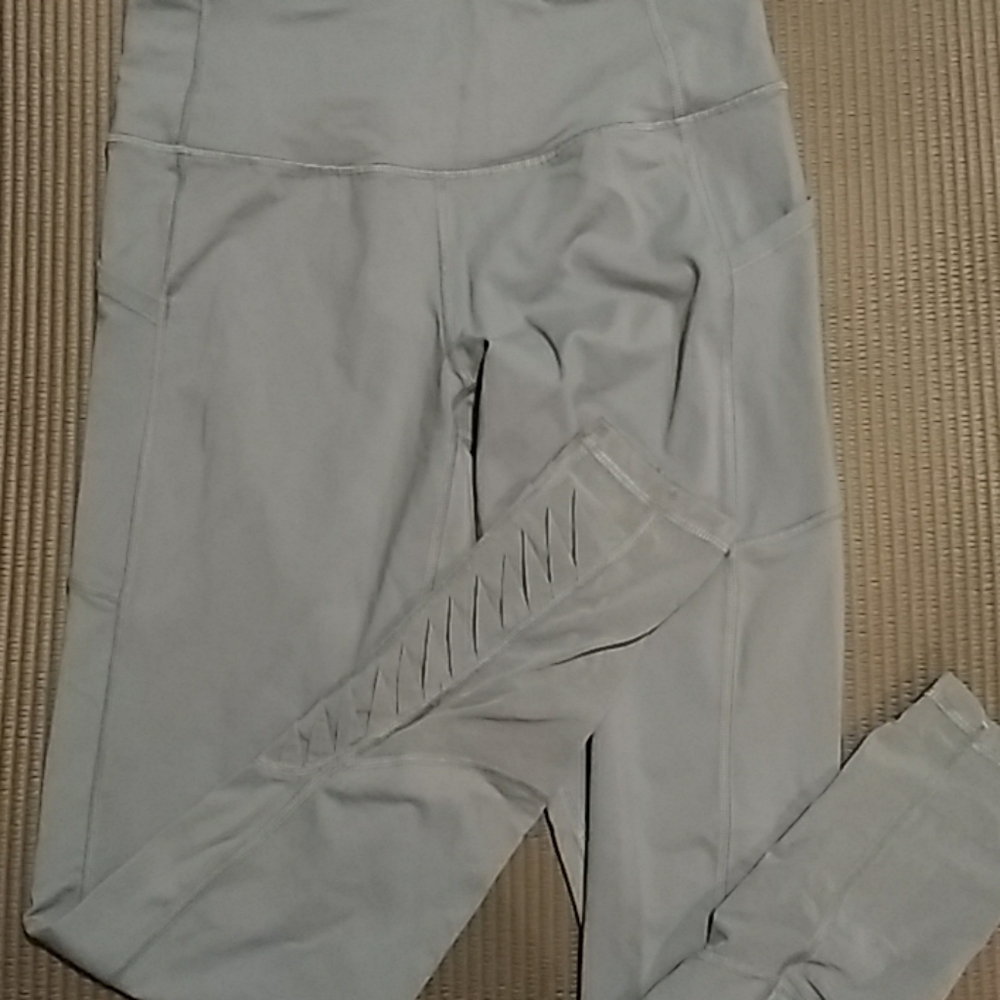 Victoria secret active leggings; baby blue